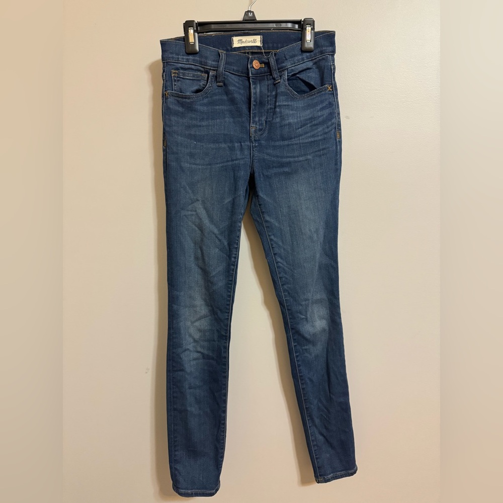 Vintage Madewell Roadtripper Women's Skinny Jeans in Deep Blue Sz 26